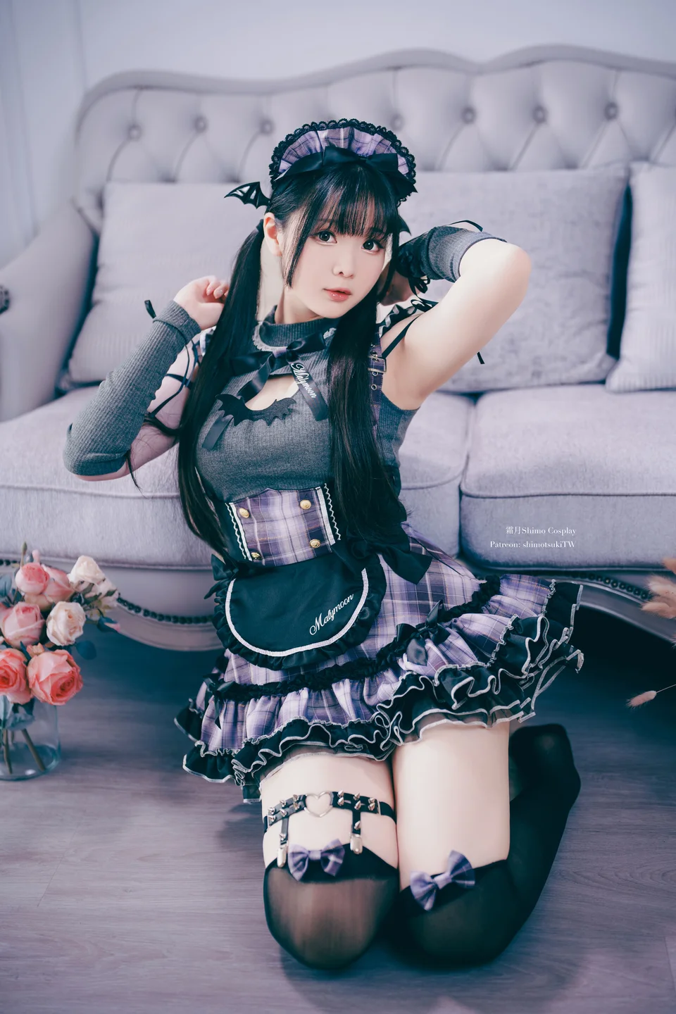 霜月shimo - Little Devil Maid [21P-168MB] tg@simisebaisi 【丝足阁】006.webp